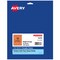 Avery Printable Tickets, Bright Orange, 1.75" x 5.5", Laser/Inkjet, 250 Tickets (16433)